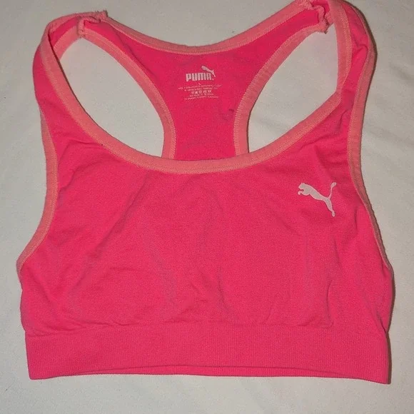 Assorted Bras Bundle Victoria Secret Pink Puma Sports Bra Blue Leopard 36B 36A - Picture 5 of 15